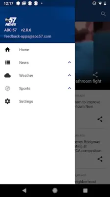 ABC 57 News android App screenshot 3